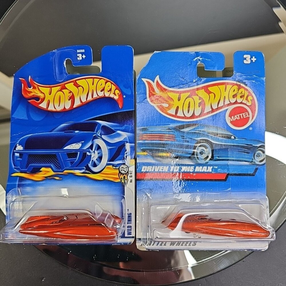 Wild Thing Hot Wheels One Sealed And One Opened 2002 Date Stamps